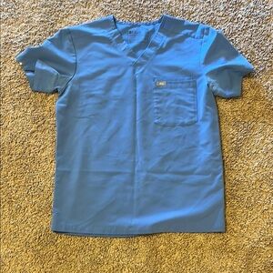 Blue Figs Men's scrub top